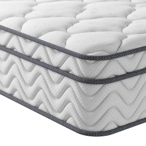 Boxtop matras 180x200cm, dikte 22cm, pocketveren en traagschuim, meerlaags comfort 7 zones, volwassen/kinderbed, klassieke stijl Boxtop matras 180x200cm, dikte 22cm, pocketveren en traagschuim, meerlaags comfort 7 zones, volwassen/kinderbed, klassieke stijl
