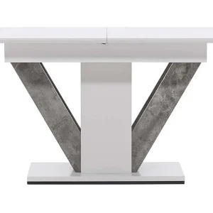 Disa eetkamertafel 80x120cm, uittrekbaar met extra plaat wit. Disa eetkamertafel 80x120cm, uittrekbaar met extra plaat wit.