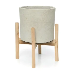 De Chalk Lage Plantenbak – Beton Naturel – S De Chalk Lage Plantenbak – Beton Naturel – S