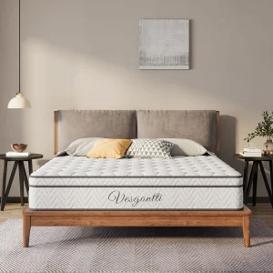 Boxtop matras 120x200cm, dikte 26cm, pocketvering en traagschuim, meerlaags comfort 7 zones, volwassen/kinderbed, klassieke stijl Boxtop matras 120x200cm, dikte 26cm, pocketvering en traagschuim, meerlaags comfort 7 zones, volwassen/kinderbed, klassieke stijl