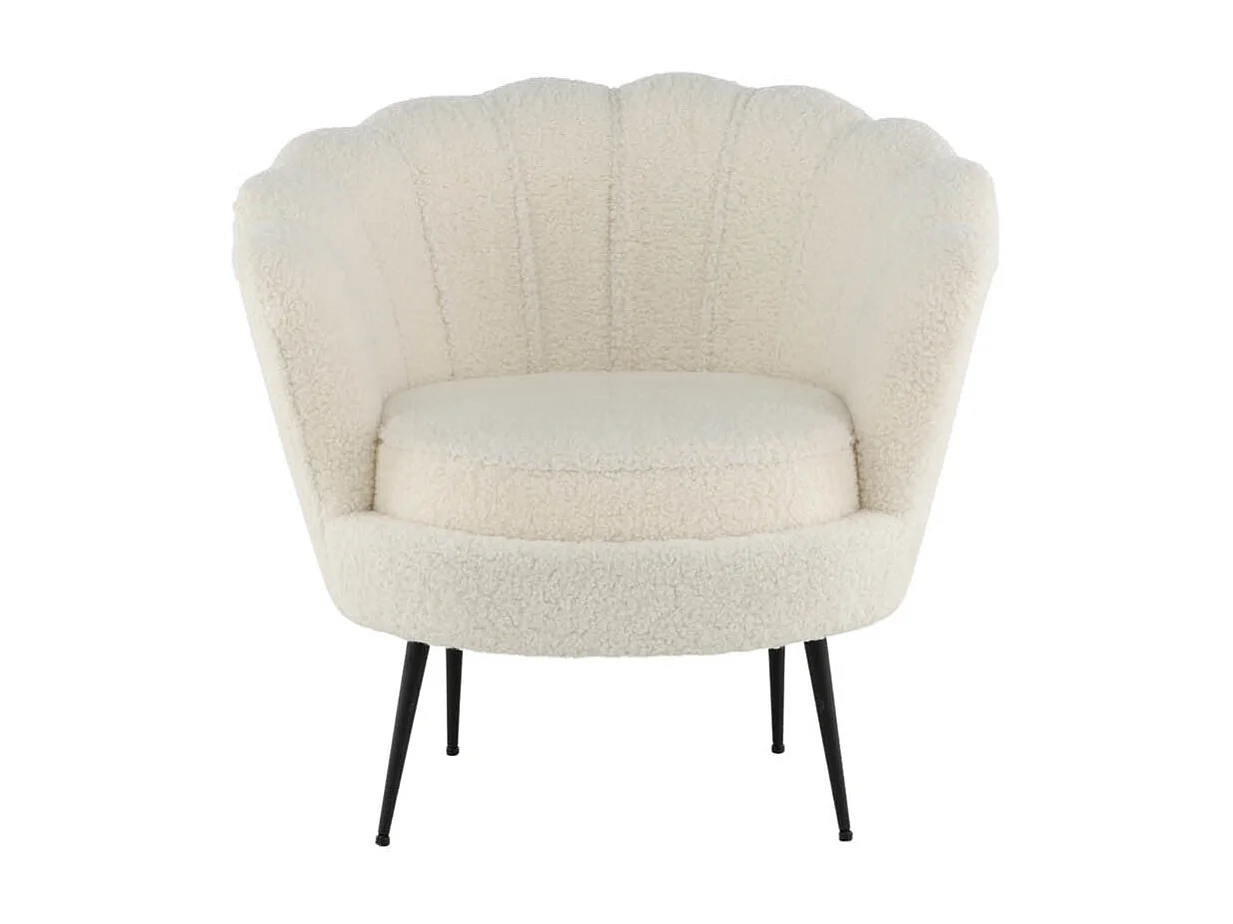 Calais fauteuil teddy wit.