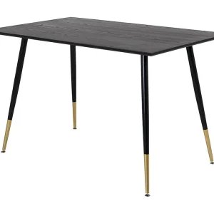 Dipp eetkamertafel 85x120cm zwart. Dipp eetkamertafel 85x120cm zwart.