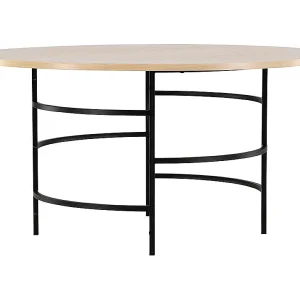 Copenhagen eetkamertafel Ø140cm whitewash.