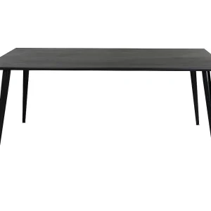 Dipp eetkamertafel 90x180cm zwart. Dipp eetkamertafel 90x180cm zwart.