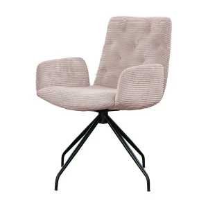 Leunstoel – Roze Koord – CHARME