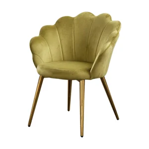 Gestoffeerde stoel – Groen Fluweel – CARLA Gestoffeerde stoel – Groen Fluweel – CARLA
