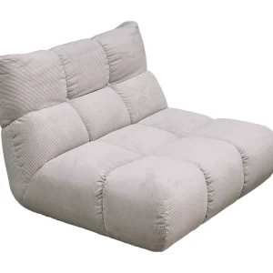Draaibare fauteuil – Zilver Koord – VIVIEN Draaibare fauteuil – Zilver Koord – VIVIEN