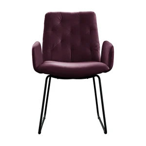 Leunstoel – Violet Fluweel – NEW CHARME