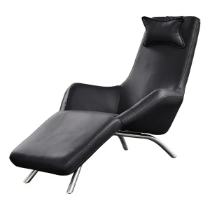 Relaxligstoel – Zwart Leer – CAVAL Relaxligstoel – Zwart Leer – CAVAL