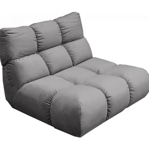 Draaibare fauteuil – Steengrijs Fluweel – VIVIEN Draaibare fauteuil – Steengrijs Fluweel – VIVIEN