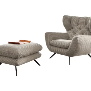 Oorfauteuil – Graniet Koord – CHARME Oorfauteuil – Graniet Koord – CHARME