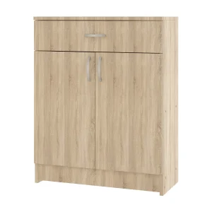 Commode Tisa, 1 Lade, 2 Deuren, Sonoma eiken, 80 x 35 x 100 cm Commode Tisa, 1 Lade, 2 Deuren, Sonoma eiken, 80 x 35 x 100 cm