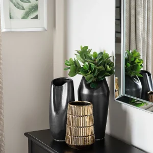 Decovaas QANAWAT Steengoed 22 cm Goud Decovaas QANAWAT Steengoed 22 cm Goud