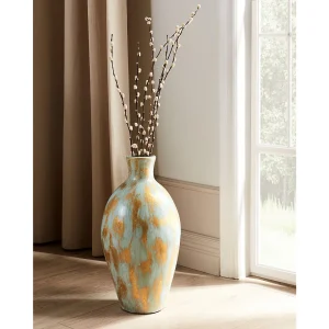 Decovaas DIKAJA Keramiek 45 cm Blauw