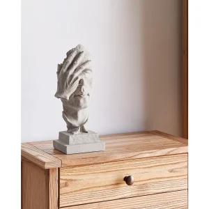 Decoratief accessoire Gezicht PUUMALA Grijs Decoratief accessoire Gezicht PUUMALA Grijs