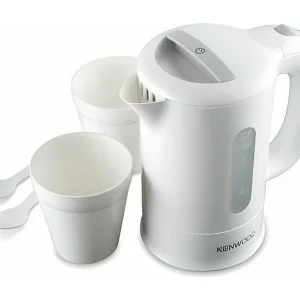 Discovery Travel elektrische waterkoker – wit en grijs Discovery Travel elektrische waterkoker – wit en grijs