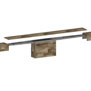 Dollocol Bank, Zitting voor eettafel, Enkele uitschuifbare bank, 290x25h45 cm, Esdoorn Dollocol Bank, Zitting voor eettafel, Enkele uitschuifbare bank, 290x25h45 cm, Esdoorn