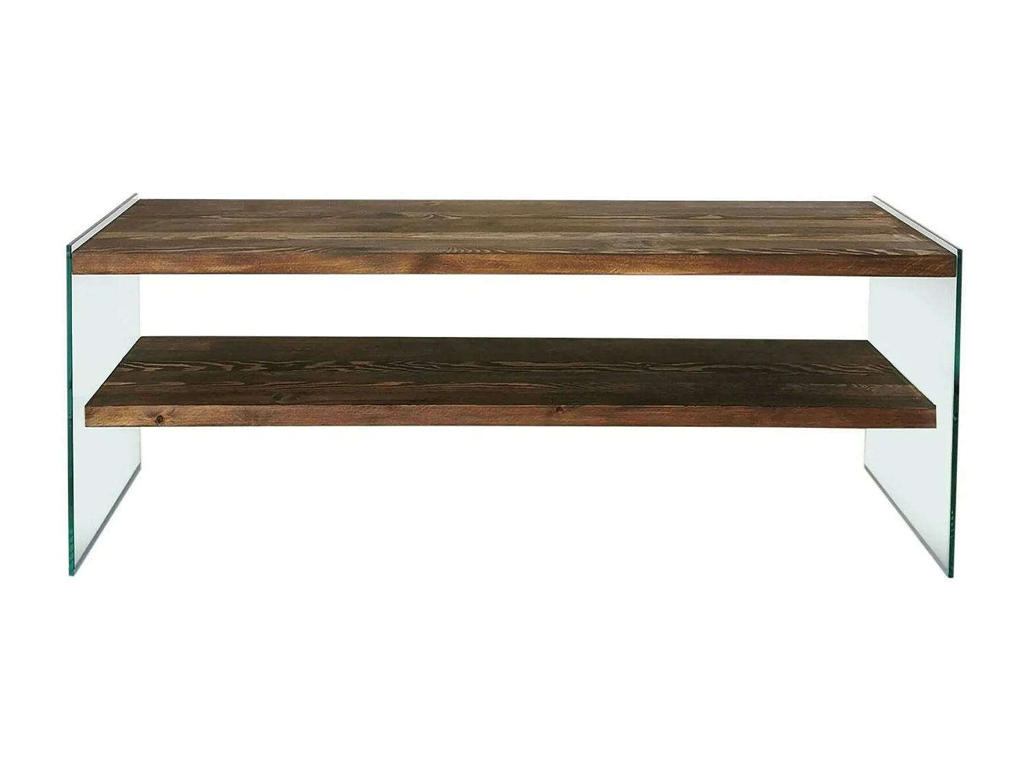 Dpianc tv-meubel, woonkamer dressoir, laag tv-meubel, inbouw wandonderstel, 120x35h45 cm, walnoot