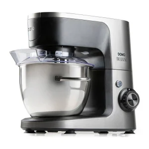 DOMO DO9293KR Multifunctionele Deegrobot – 1200W – 4,5L – 8 Snelheden + Puls – Grijs/Zwart DOMO DO9293KR Multifunctionele Deegrobot – 1200W – 4,5L – 8 Snelheden + Puls – Grijs/Zwart