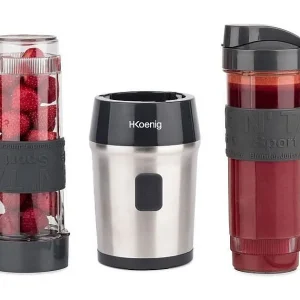 Draagbare Mini Blender 300W – 570ml Capaciteit – 2 Flessen – Zwart Draagbare Mini Blender 300W – 570ml Capaciteit – 2 Flessen – Zwart