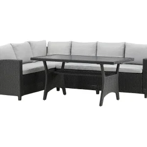 Brentwood loungeset 2 delen grijs,zwart. Brentwood loungeset 2 delen grijs,zwart.