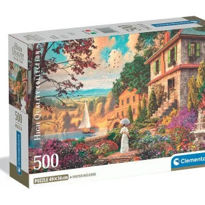 Clementoni Compact Puzzel 500 Stukjes Victoriaanse Wandeling Landschap Afbeelding 49×36 cm Clementoni Compact Puzzel 500 Stukjes Victoriaanse Wandeling Landschap Afbeelding 49×36 cm
