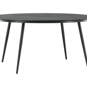 Break eettafel tuin Ø150cm zwart. Break eettafel tuin Ø150cm zwart.