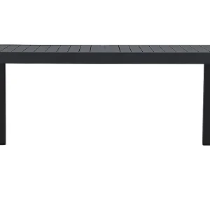 Capo tuintafel met uittrek 160/240 cm zwart. Capo tuintafel met uittrek 160/240 cm zwart.