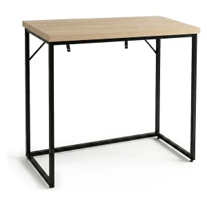 Consoletafel loftstijl ORIGO 90 cm sonoma eiken zwarte poten Consoletafel loftstijl ORIGO 90 cm sonoma eiken zwarte poten