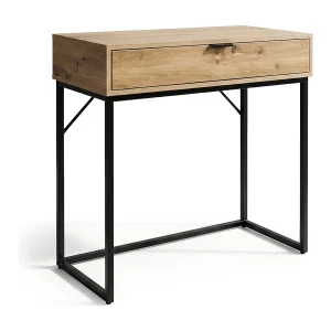Consoletafel loftstijl MODENA 1 lade 80 cm artisan eiken zwarte poten Consoletafel loftstijl MODENA 1 lade 80 cm artisan eiken zwarte poten