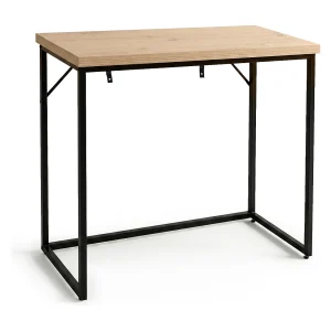 Consoletafel loftstijl ORIGO 90 cm artisan eiken zwarte poten Consoletafel loftstijl ORIGO 90 cm artisan eiken zwarte poten
