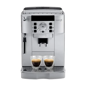 DeLonghi Magnifica S ECAM 22.110.SB Zilveren Koffiemachine met Cappuccinatore DeLonghi Magnifica S ECAM 22.110.SB Zilveren Koffiemachine met Cappuccinatore