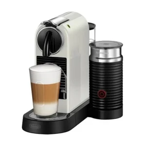 DeLonghi Nespresso CitiZ EN267.WAE Koffiemachine met Melkopschuimer, 19 Bar Druk, 1260W, Wit/Zwart DeLonghi Nespresso CitiZ EN267.WAE Koffiemachine met Melkopschuimer, 19 Bar Druk, 1260W, Wit/Zwart