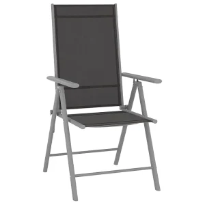 Claire-Jacqueline  10-delige Tuinset zwart en zilverkleurig