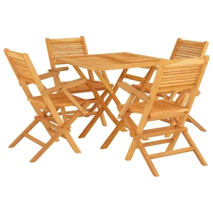 Corato 5-delige Tuinset massief teakhout Corato 5-delige Tuinset massief teakhout