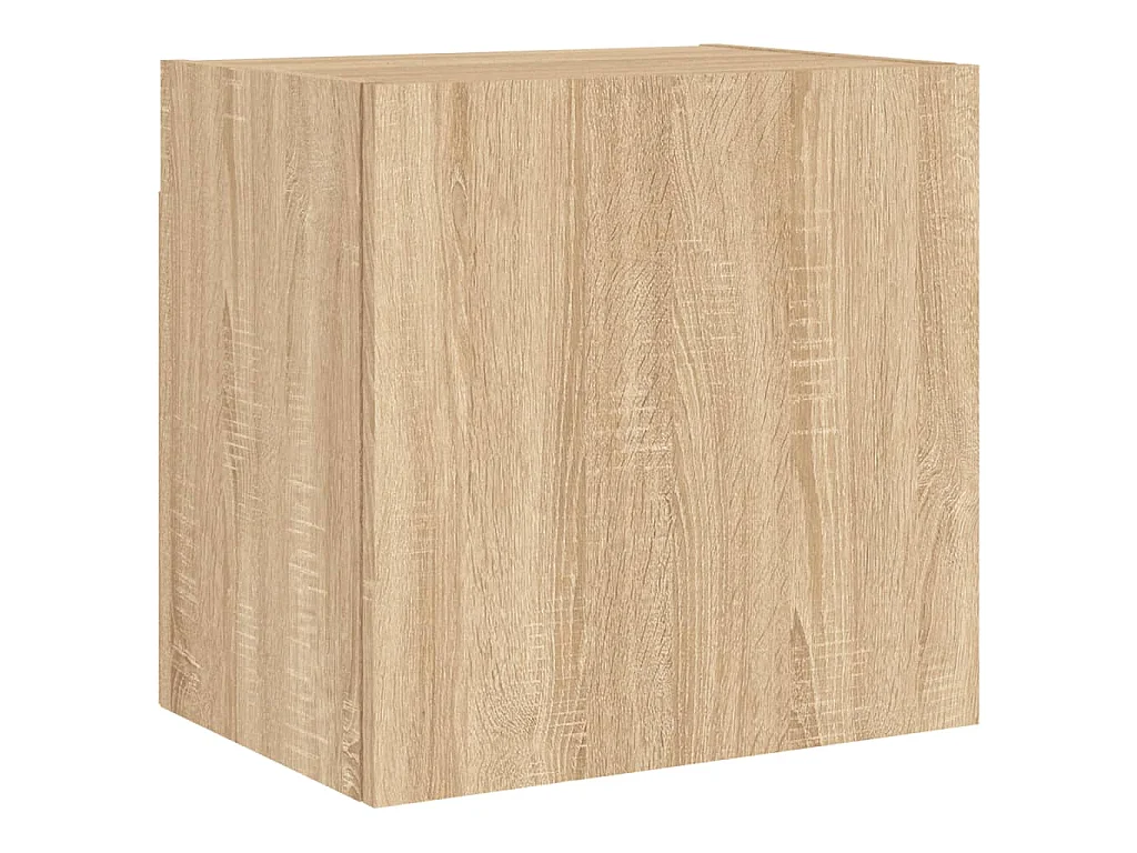 Chaffee Tv-wandmeubel 40,5x30x40 cm bewerkt hout sonoma eikenkleurig