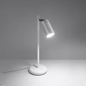 Bureaulampen Briix modern van – 1 lichtbronnen 3000K – L.14,5 x H.43 cm – wit Bureaulampen Briix modern van – 1 lichtbronnen 3000K – L.14,5 x H.43 cm – wit