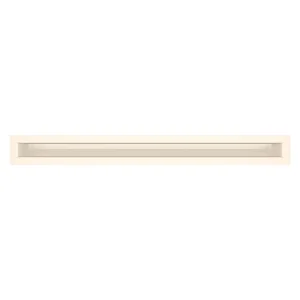 Crema openhaardventilatie rooster – Loft 60×600 Crema openhaardventilatie rooster – Loft 60×600