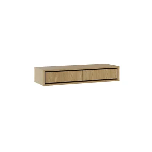 Wandconsole kaptafel 2 lades Vidia Hout