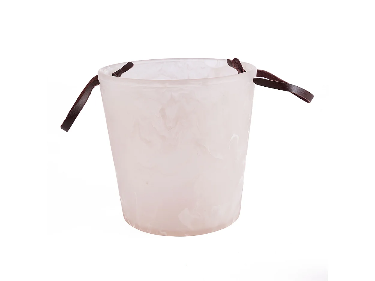 De Resin IJsemmer - Roze Wit