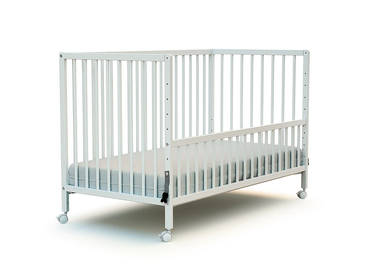 Co-slaapbed babybedje in hout Wit 60 x 120 cm LIO