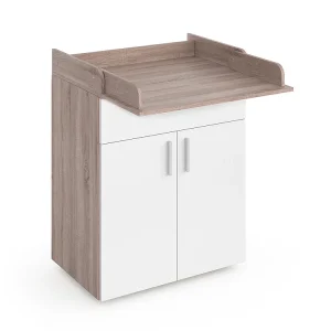 Commode wit/sonoma 75.2x50x101.5 lena Commode wit/sonoma 75.2x50x101.5 lena