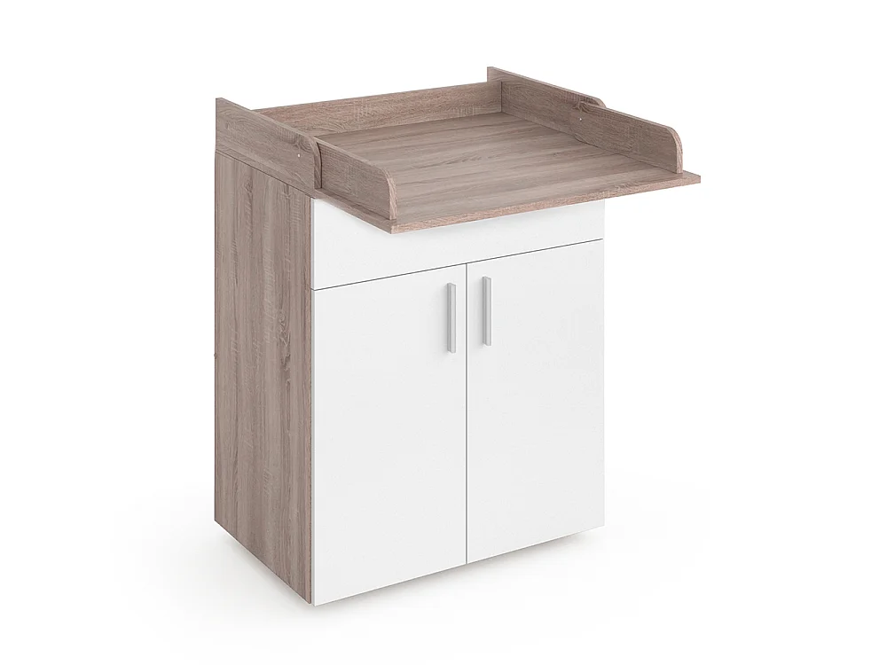 Commode wit/sonoma 75.2x50x101.5 lena