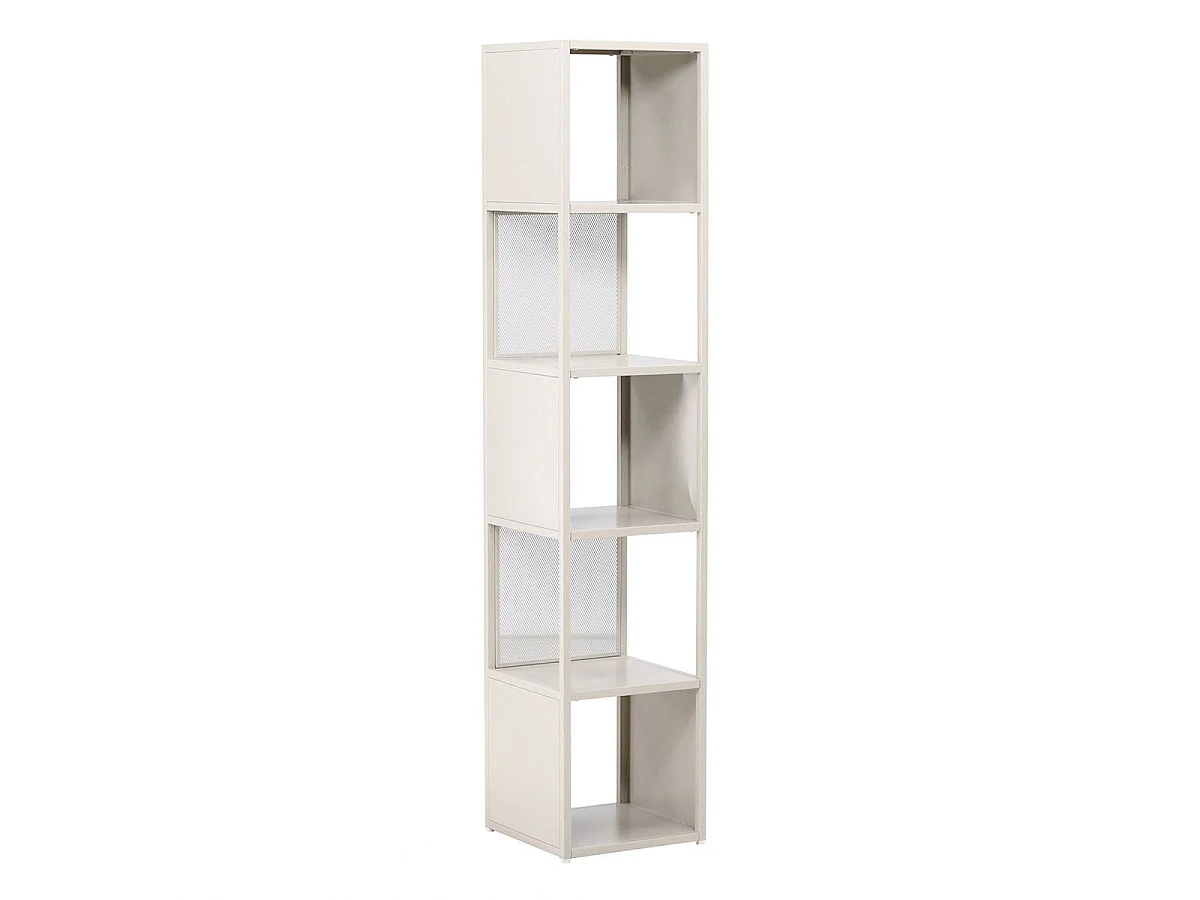 BuenosAires wandkast 5 planken beige.