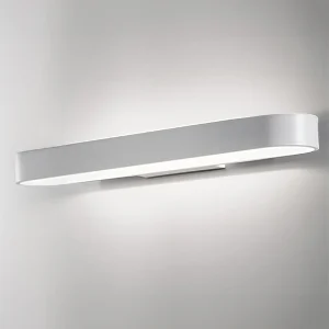 Cip Linear LED-wandlamp 15,5W in mat wit aluminium 42,5 cm, modern design voor binnenverlichting, lichttemperatuur 3000K, IP20 Cip Linear LED-wandlamp 15,5W in mat wit aluminium 42,5 cm, modern design voor binnenverlichting, lichttemperatuur 3000K, IP20