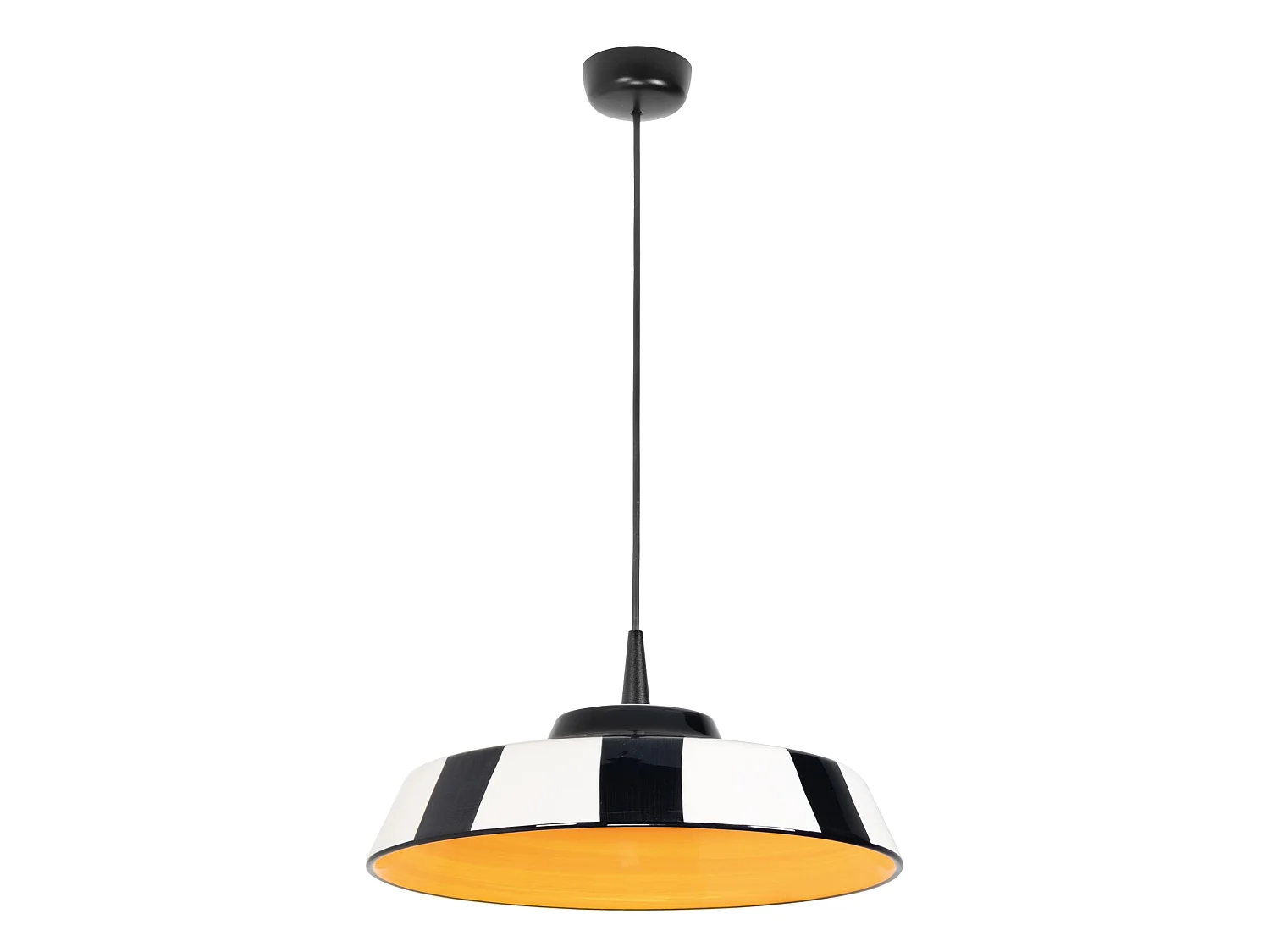 Circus LED-hanglamp 8W 2700K 645lm Keramiek Gemaakt in Italië Diameter 35 cm Gele kleur Modulair ontwerp voor binnen IP40