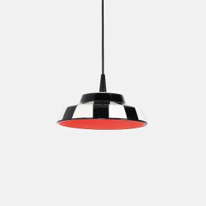 Circus LED-hanglamp 8W 2700K 645lm Keramiek Gemaakt in Italië Diameter 24 cm Rode kleur Modulair ontwerp voor binnen IP40