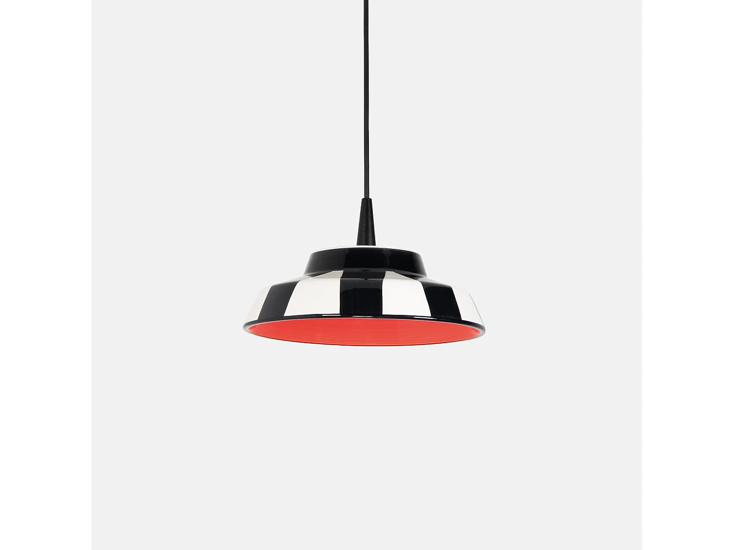 Circus LED-hanglamp 8W 2700K 645lm Keramiek Gemaakt in Italië Diameter 24 cm Rode kleur Modulair ontwerp voor binnen IP40