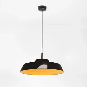 Circus Black LED-hanglamp 8W 3000K Goudgeel keramiek, diffuser Ø 35 cm, handgemaakt ontwerp, Made in Italy, 300 cm kabel, IP40 Circus Black LED-hanglamp 8W 3000K Goudgeel keramiek, diffuser Ø 35 cm, handgemaakt ontwerp, Made in Italy, 300 cm kabel, IP40
