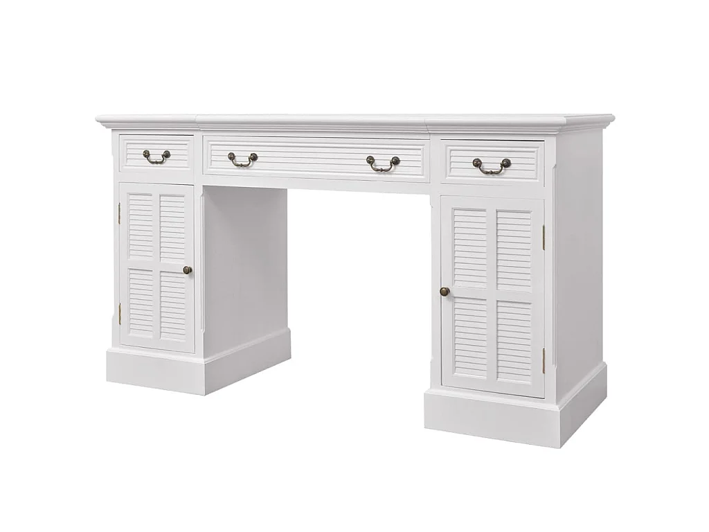 Bureau ministre wit 140x48x80 cm